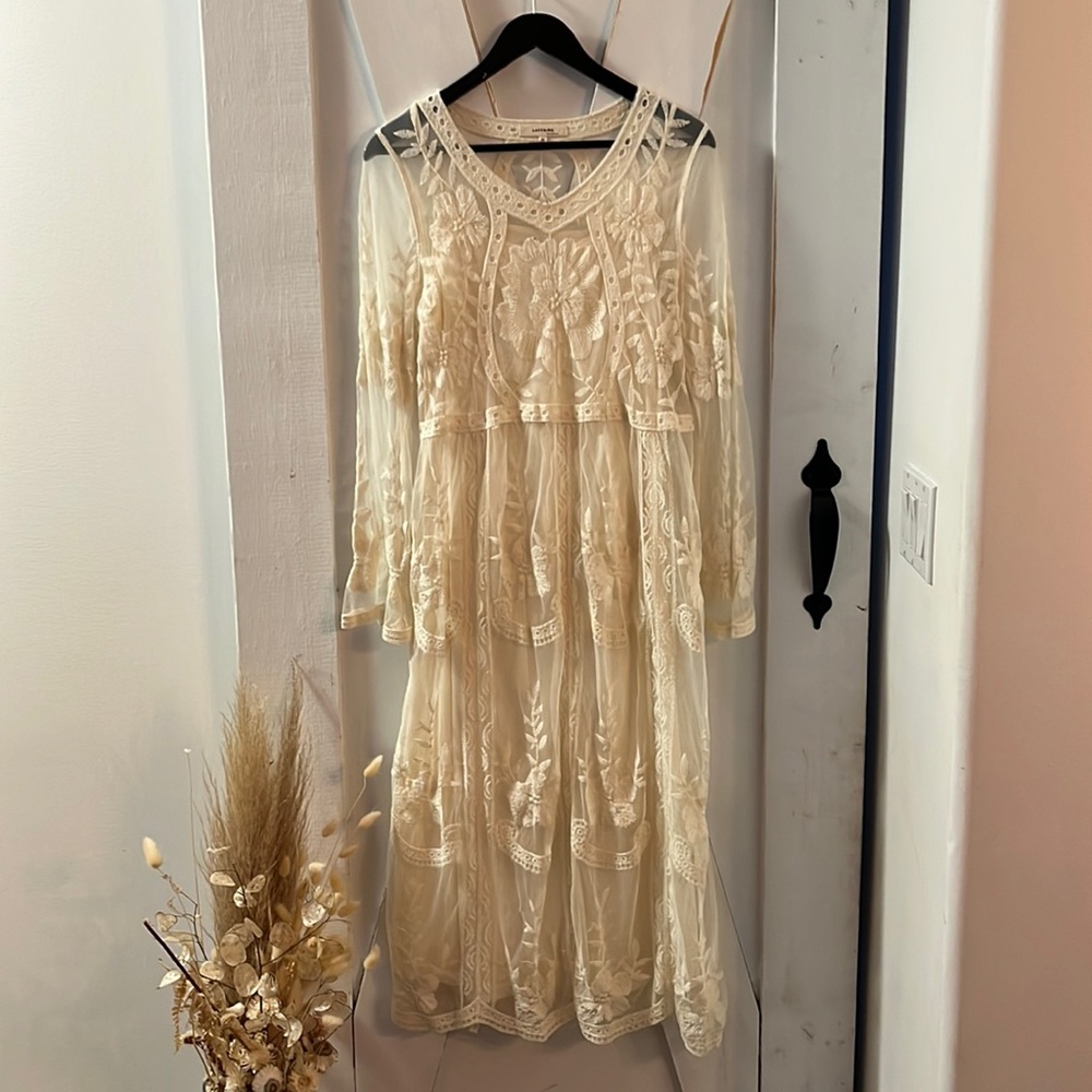 Laffaire lace dress